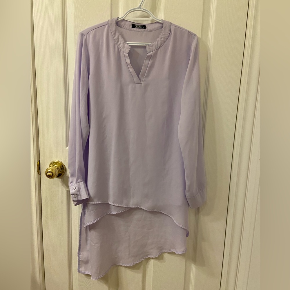 Blouse Zeagoo size M color purple